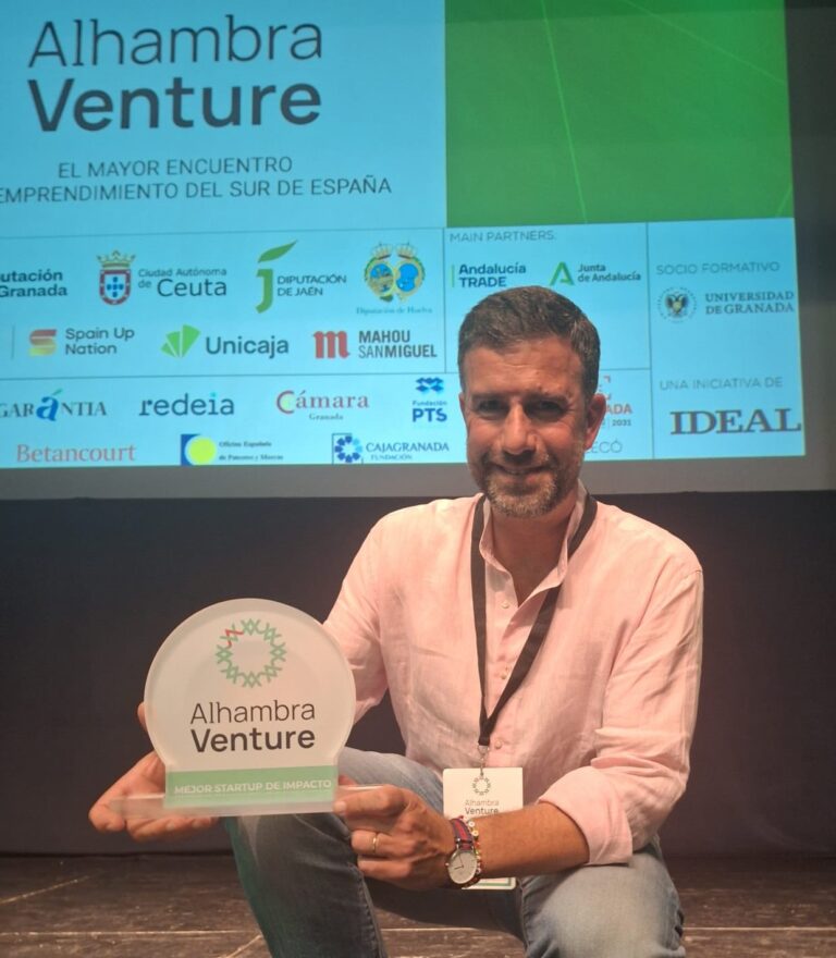 Alhambra Venture Impact Award 2024 with Ignacio Gavilan